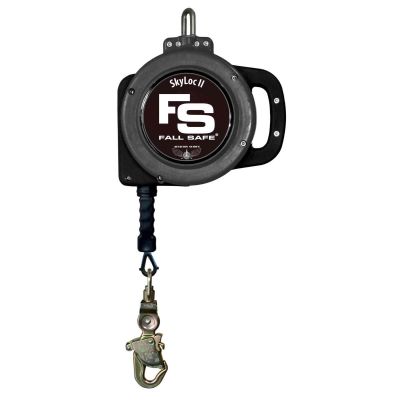 SRW4002020-1 image(0) - FALL SAFE Self Retracting Lifeline (SRL) - SKYLOC II SERIES - Stainless Steel - Stainless Steel Carabiner - Length: 20-feet