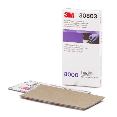 MMM30803 image(0) - 3M Trizact Hookit Foam Sheet 8000