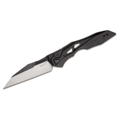 KER7650 image(0) - Kershaw Launch 13 Automatic Push-Button Lock Wharncliffe Blade EDC Folding Knife - Gray - $1000 Min Vendor Direct Auto Knives Only. Cannot Ship to CA, CT, DE, MN. Contact Sales Rep.