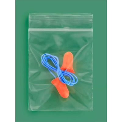 ULIS-1292 image(0) - Uline 3 x 4" 2 Mil Reclosable Bags Box of 1,000