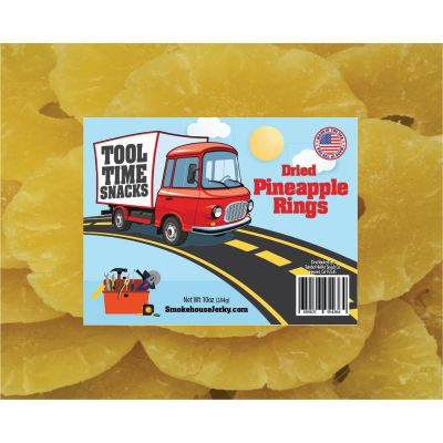 THS954364 image(0) - Tender Heifer Snack Co. Dried Pineapple Chunks Snacks and Trail Mixes - 10 Ounce
