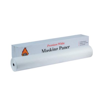 HITMP600W-36 image(0) - High Teck Products White Guard MP600W-36 Premium Masking Paper, 36 in W x 750 ft L, 24 lb Basis