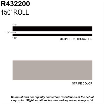SHR432200 image(0) - SHARPLINE CONVERTING INC MS, 1/2" X 150'; New Pewter Metallic