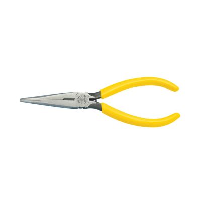 KLED2037C image(0) - Klein Tools Pliers, Needle Nose Side-Cutters with Spring, 7-Inch