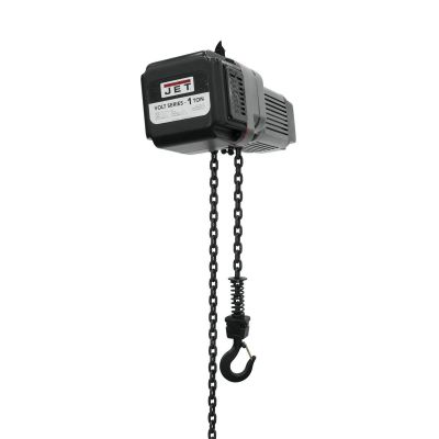 JET180120 image(1) - Jet Tools VOLT 1-TON 20' ELECTRIC HOIST LIFT - 1PH/3PH 2