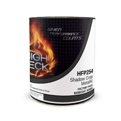 HITHFP254-1 image(0) - High Teck Products HFP254-1 Series HFP National Rule Urethane Basecoat, 1 gal, Dark Shadow Gray, 6.8 lb/gal VOC