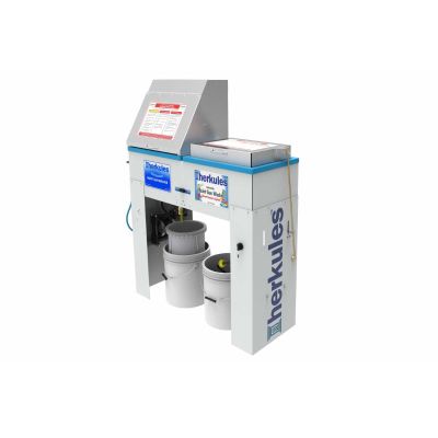 HERG520 image(0) - Herkules Equipment G520 - Dual Station Automatic and Manual Paint Gun Washer