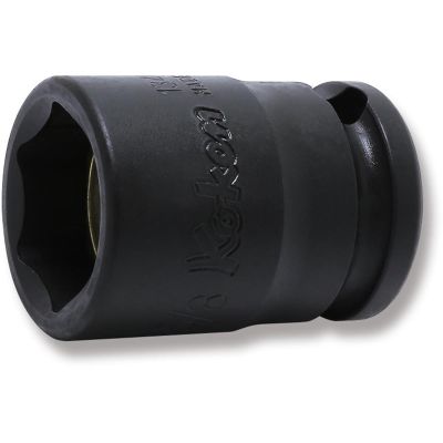 KKN13400AG-5-8 image(0) - Ko-ken USA 13400AG-5/8 3/8 Sq. Dr. Socket 5/8 6 point Length 32mm Magnet