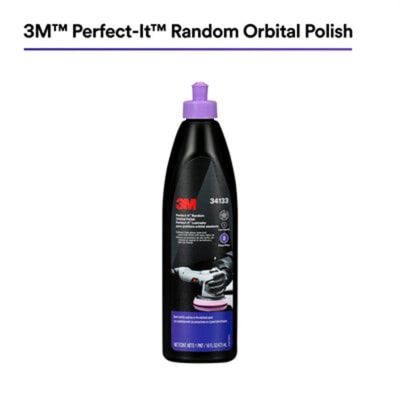 MMM34133 image(0) - 3M Perfect-It&trade; Random Orbital Polish 34133, 1 Pint (16 fl oz/473 mL)