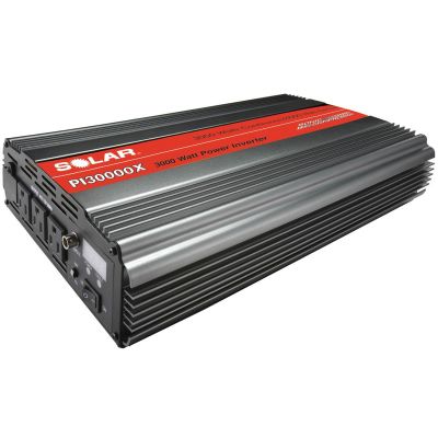SOLPI30000X image(1) - Clore Automotive SOLAR PI30000X 3000W Power Inverter, Triple Outlet plus Junction Block