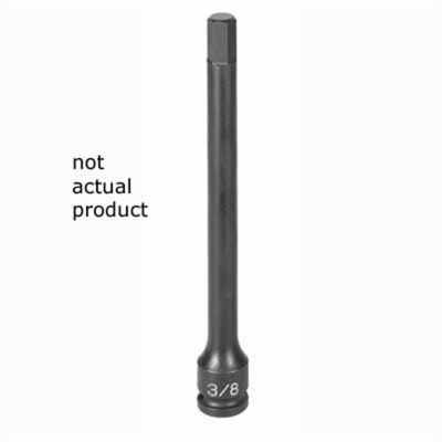 GRE19056M image(0) - Grey Pneumatic 3/8" Drive x 5mm Hex Driver 6" Length