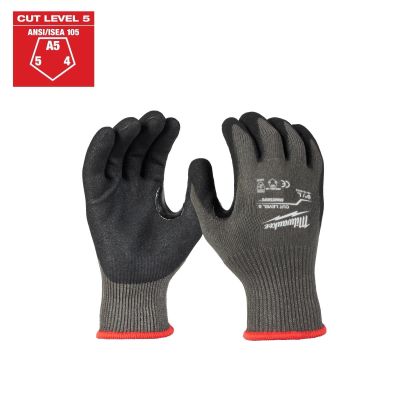 MLW48-73-8652E image(0) - Milwaukee Tool (1) Cut Level 5 Nitrile Dipped Gloves - L (48-73-8652E)