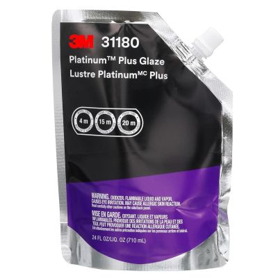 MMM31180 image(0) - 3M Platinum Plus Glaze, 24oz.