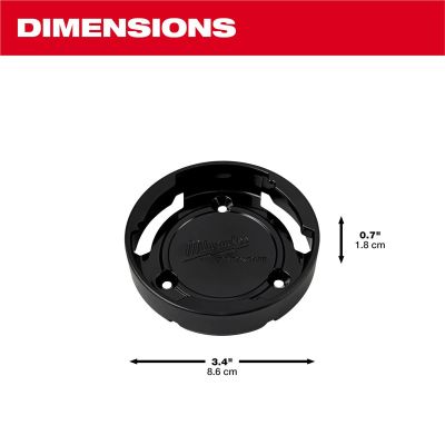MLW48-22-8399 image(1) - Milwaukee Tool PACKOUT Twist to Lock Mount