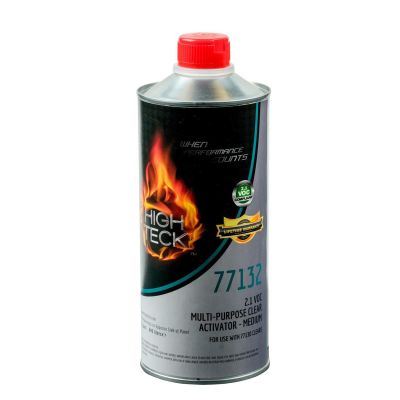 HIT77132-4 image(0) - High Teck Products 77132-4 Medium Activator, 1 qt, Liquid, Use With: 77130 2.1 VOC Multi-Purpose Clearcoat