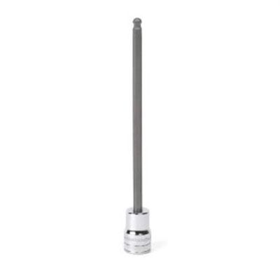 KDT80446 image(0) - GearWrench 3/8 Inch Drive Long Ball End Hex Bit Metric Socket 8mm