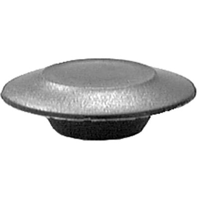 AVC11746 image(0) - AUVECO 11746 Flush Sheet Metal Hole Plug, 7/8 in Dia Head x 1/2 in Hole, Polyethylene, Black