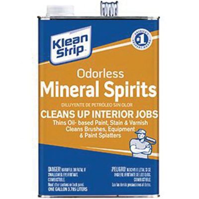 KSPQKSP94005 image(0) - Klean Strip QKSP94005 Odorless Mineral Spirits, 1 qt Can, Light Yellow