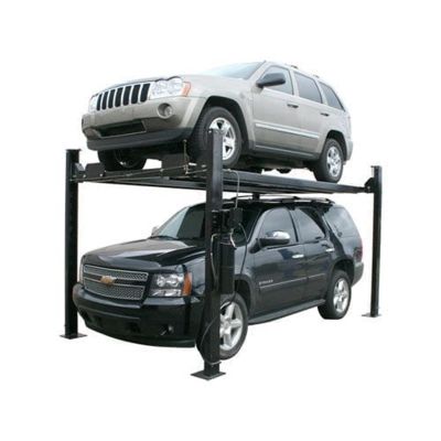 ATEXH-PRO8000EXT-FPD image(0) - Atlas Automotive Equipment Garage PRO8000EXT 8,000 lb Extra Tall 4-Post Lift