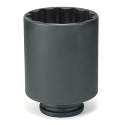 GRE6278D image(0) - Grey Pneumatic 1-1/2" Drive x 2-7/16" Deep - 12 Point Socket