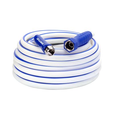 LEGHSFRV450 image(0) - Legacy Manufacturing SmartFlex RV/Marine Hose - 1/2 Inch x 50 Foot with 3/4 Inch-11 1/2 GHT Fittings