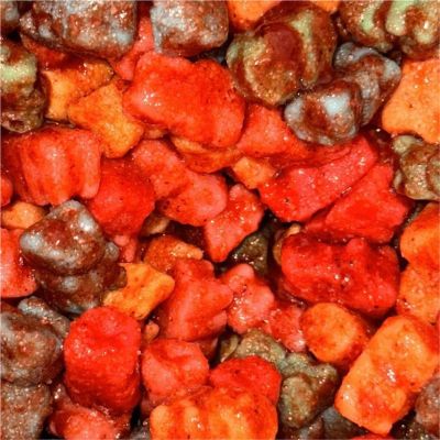 THS356866 image(0) - Tender Heifer Snack Co. Dry Chamoy Gummy Bears Mexican Candy - 8 Ounce