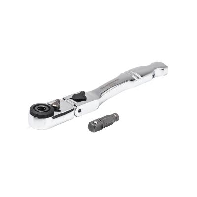 KDT81025 image(0) - GearWrench 1/4 Inch Drive 72-Tooth Quick Release Locking Flex Slim Head Ratchet 6 Inch