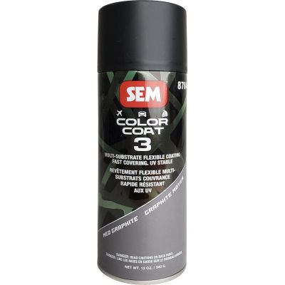 SEM87043 image(0) - SEM Paints Color Coat 3 Medium Graphite 16 oz Aerosol