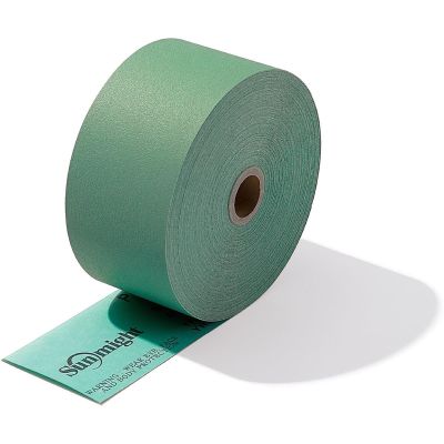 SUA22110 image(0) - Sunmight USA Corporation Film 22110 Open Coated Sheet Roll, 2-3/4 in W x 45 yd L, P180 Grit, Premium Aluminum Oxide Abrasive