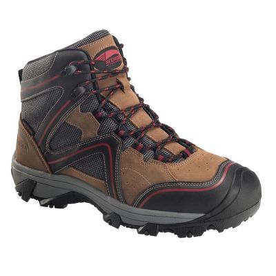 FSIA7711-12W image(0) - Avenger Crosscut Series - Men's Boots - Steel Toe - IC|EH|SR|PR - Brown/Black - Size: 12W