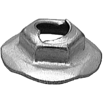 AVCAP10733 image(0) - AUVECO AP10733 Hex Washer Thread Cutting Nut, 5/16 in Stud x 1/2 in Across Flats, Zinc