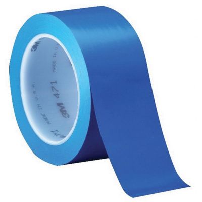 MMM68845 image(0) - 3M 68845 471 Series Fine Line Masking Tape, 36 yd x 1/4 in, 5.2 mil THK, Blue