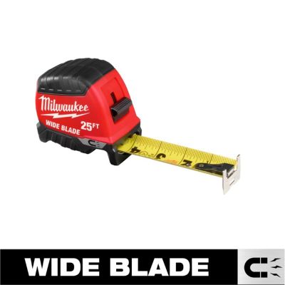 MLW48-22-1225M image(0) - Milwaukee Tool 25ft Wide Blade Magnetic Tape Measure