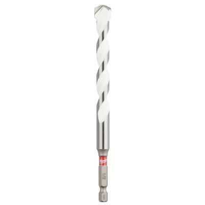 MLW48-20-8893 image(0) - Milwaukee Tool 1/2 Inch x 10 Inch x 12 Inch SHOCKWAVE Impact Duty Carbide Multi-Material Drill Bit