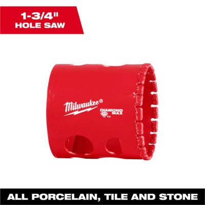 MLW49-56-5641 image(0) - Milwaukee Tool  1-3/4 Inch Diamond Max Hole Saw