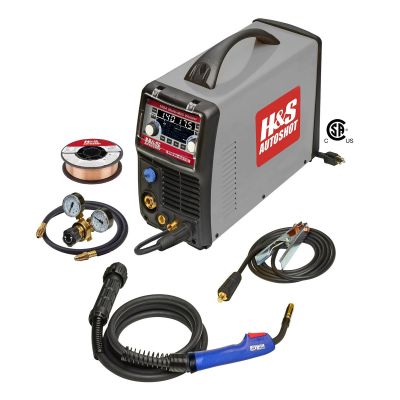 HSA6215 image(0) - H&S Autoshot HSW-6215 HSM 140A Multi-MIG Welder 115V