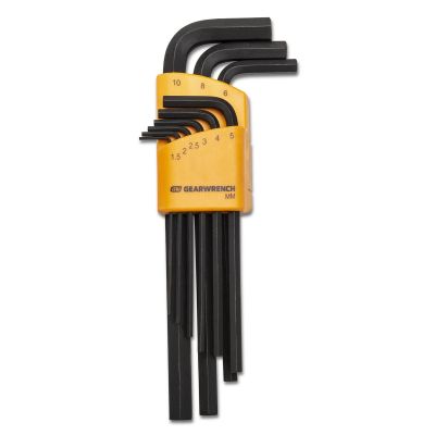 KDT83519 image(0) - GearWrench 9 Piece Long Arm Metric Hex Key Set