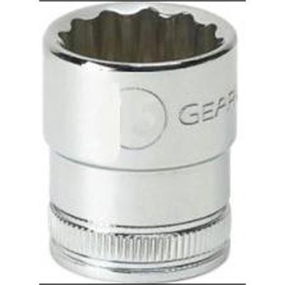 KDT80750 image(0) - GearWrench 1/2 Inch Drive 12 Point Standard Metric Socket 15mm