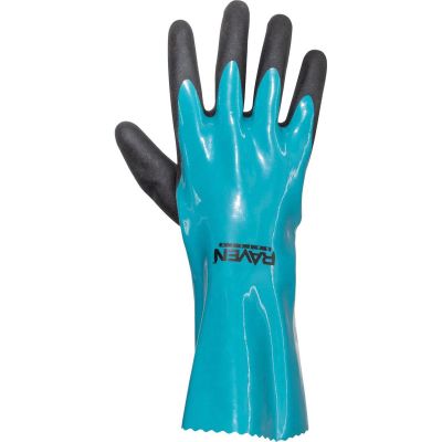 SAS6701802 image(0) - S.A.S./Survivair Chem Defender Nitrile Chemical Resistant Gloves L/XL