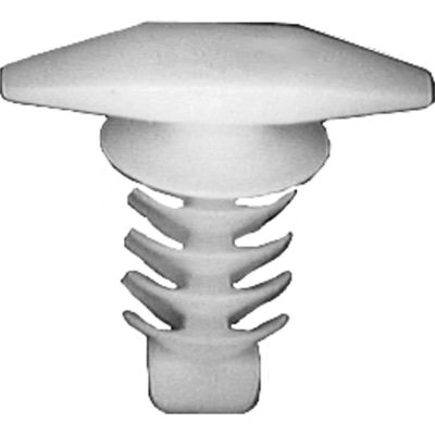 AVC19678 image(0) - AUVECO FORD WEATHERSTRIP RETAINER WHITE NYLON