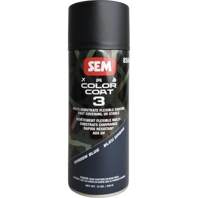 SEM85043 image(0) - SEM Paints Color Coat 3 Shadow Blue 16 oz Aerosol