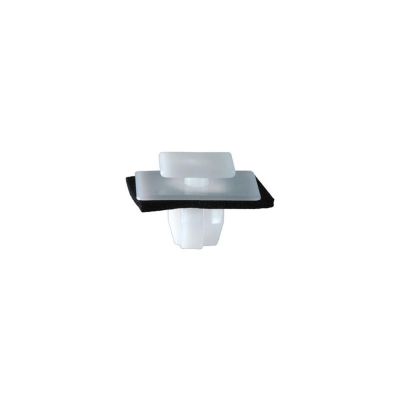 AVC21136 image(0) - AUVECO 21136 Molding Clip, (10 x 12 mm Top x 14 x 20 mm Bottom) Head x 10 mm L Stem, Nylon, White