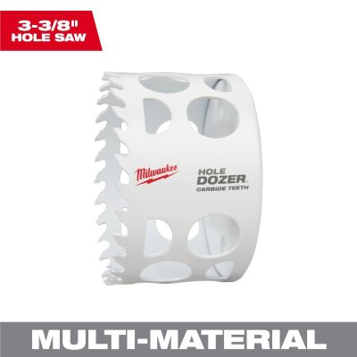 MLW49-56-0737 image(0) - Milwaukee Tool 3-3/8 Inch HOLE DOZER with Carbide Teeth Hole Saw
