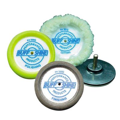 BUFTP-325W image(0) - Buff And Shine TP-325W Buffing Pad Kit, Foam Pad