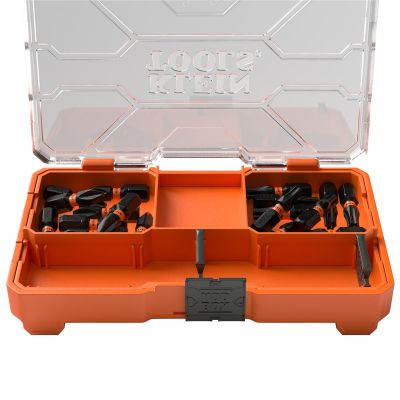 KLE33510S image(0) - Klein Tools Slim ProFlex Impact-Rated Security Bit Set, 23-Piece