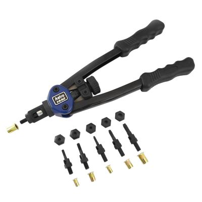 AST1442 image(1) - Astro Pneumatic 13" Nut/Thread Hand Riveter Kit w/ Nosepiece Set