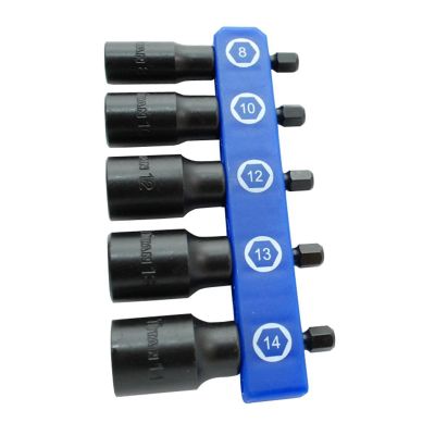 TIT15221 image(1) - TITAN 5-PC METRIC NUT DRIVER SET