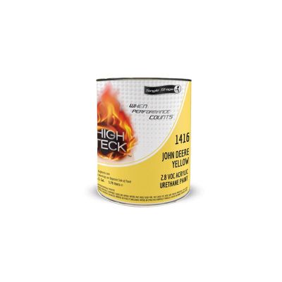 HIT1416-1 image(0) - High Teck Products 1416-1 Series 1400 Acrylic Urethane Factory Pack 2K Single Stage Paint, 1 gal, John Deere Yellow