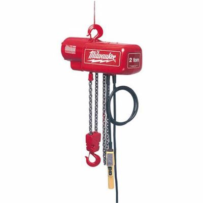 MLW9561 image(0) - Milwaukee Tool 1/2 Ton Electric Chain Hoist