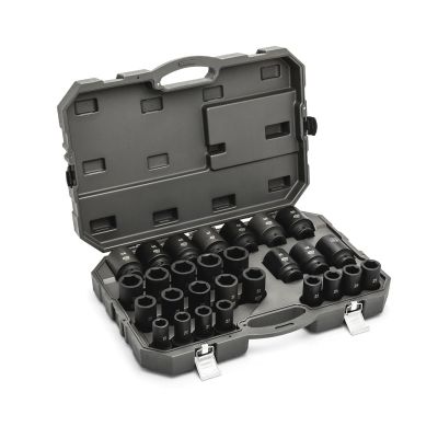 KDT84035 image(0) - GearWrench 3/4 Inch Drive 6 Point SAE Impact Socket Set - 29 piece